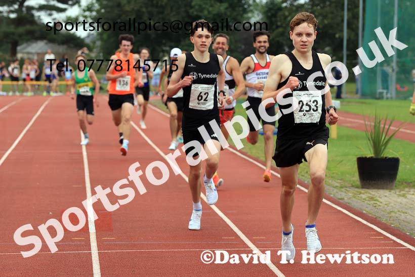 1500 metres, 2025 NEGP No 5 Monkton, Wednesday, July 23rd. Photo: David T. Hewitson/Sports for All Pics